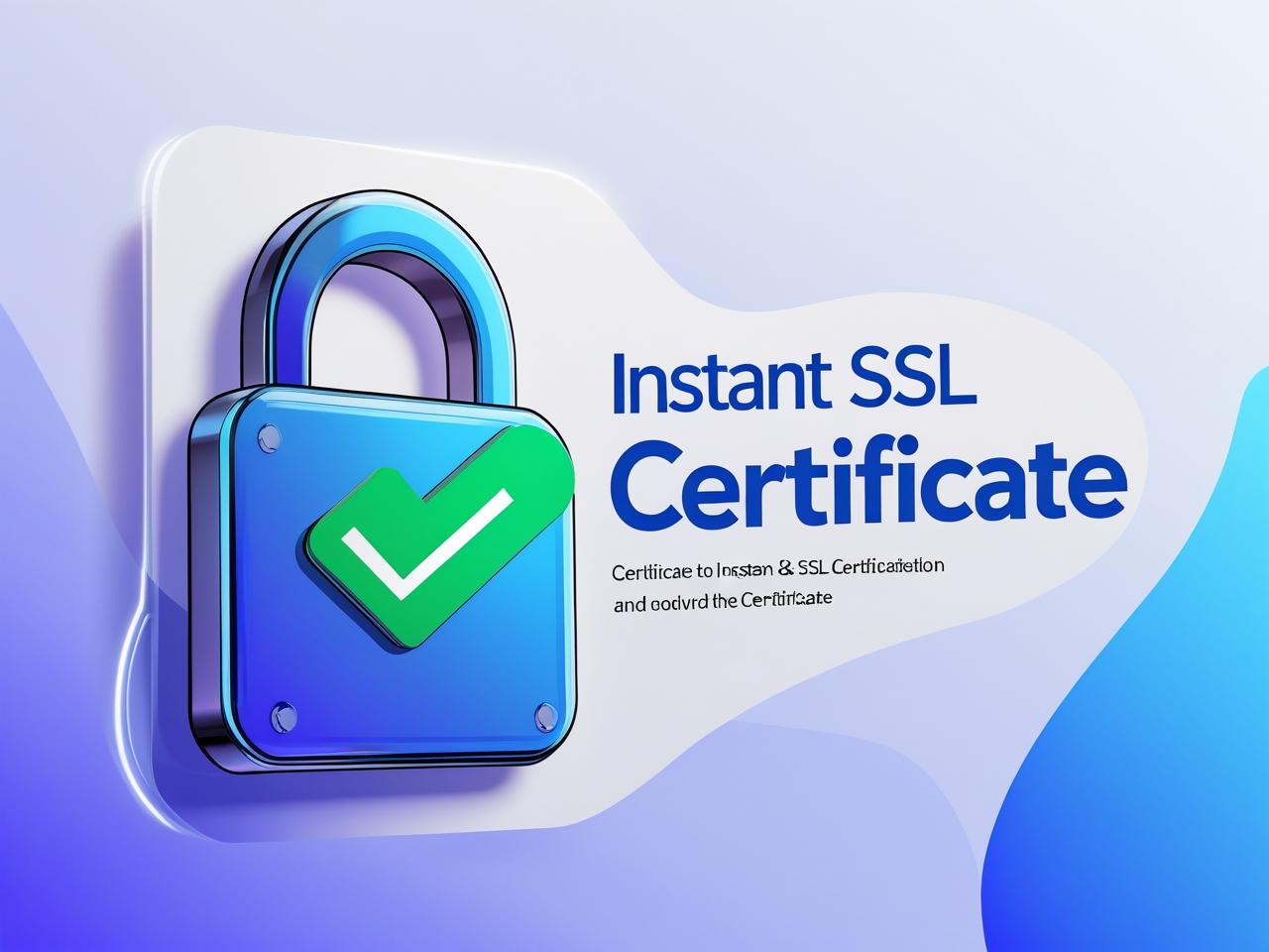 Instant SSL Certificate